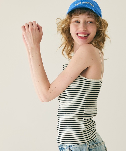 coca（coca）（コカ）の「カップ付き華奢紐キャミソール[外で着られるブラトップスOUT BRA]（キャミソール・レディース・ブラック/アイボリー/その他1・S/M/L）」の12枚目の写真