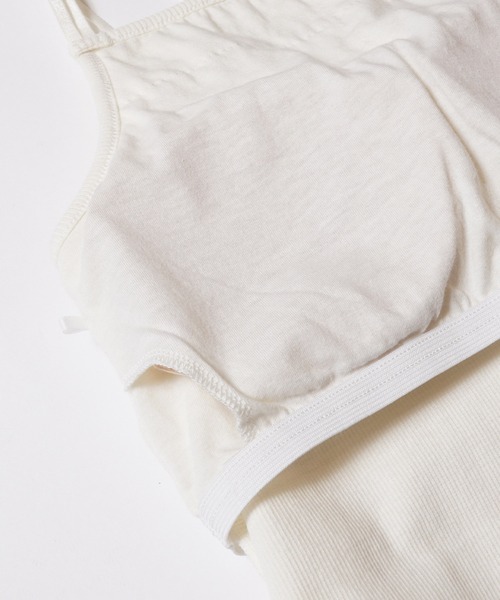 coca（coca）（コカ）の「カップ付き華奢紐キャミソール[外で着られるブラトップスOUT BRA]（キャミソール・レディース・ブラック/アイボリー/その他1・S/M/L）」の7枚目の写真