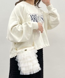 tiny tiny | チュールフリルチェーンショルダーバッグ[tiny tiny(ティニーティニー)](ショルダーバッグ)