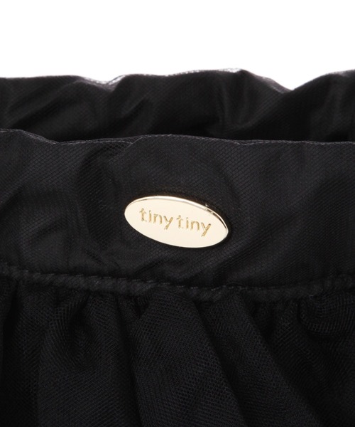 tiny tiny（ティニーティニー）の「チュールフリルチェーンショルダーバッグ[tiny tiny(ティニーティニー)]（ショルダーバッグ・レディース・ブラック/アイボリー/ピンク/グレー/レッド・0）」の13枚目の写真