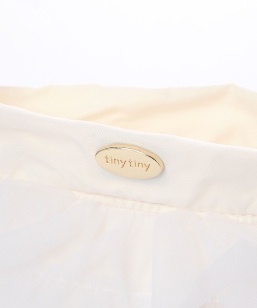 tiny tiny（ティニーティニー）の「チュールフリルチェーンショルダーバッグ[tiny tiny(ティニーティニー)]（ショルダーバッグ・レディース・ブラック/アイボリー/ピンク/グレー/レッド・0）」の18枚目の写真
