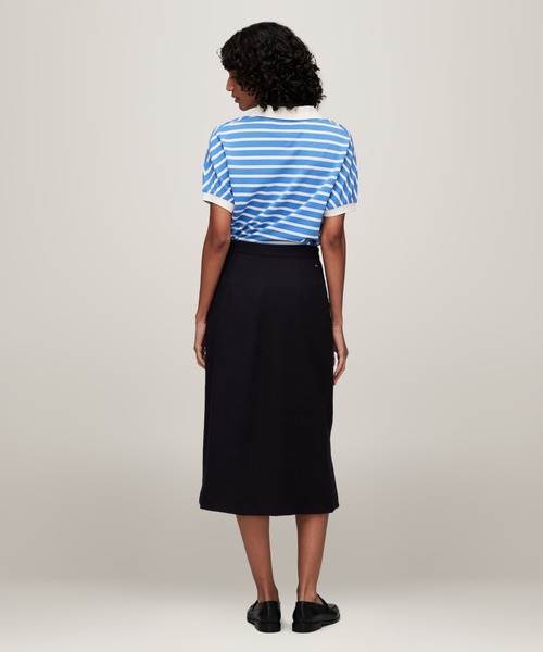 TOMMY HILFIGER（トミーヒルフィガー）の「ゴールドボタンミディ