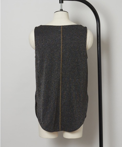 トップス chieko + shiny tank トップス chieko + shiny tank TAN OFFICIAL ONLINE STORE