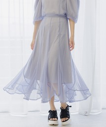 mysty woman | メッシュエスカルゴスカート 124761(スカート)