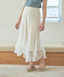 mysty woman | メッシュエスカルゴスカート 124761(スカート)