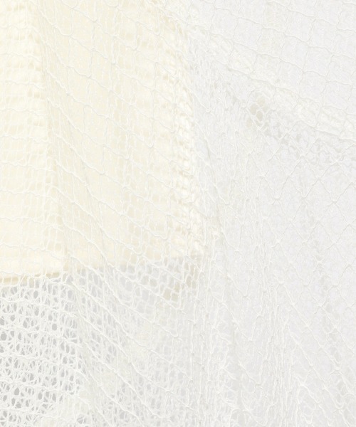 mysty woman(ミスティウーマン)の「メッシュエスカルゴスカート 124761(スカート・レディース・ブラック/ブルー/アイボリー・FREE)」の19枚目の写真