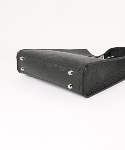 AULENTTI（オウレンティ）の「【AULENTTI】2wayレザーハンドバッグ ショルダーバッグ（ハンドバッグ・レディース・ブラック/シルバー/ホワイト・FREE）」の12枚目の写真