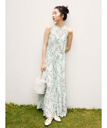 LILY BROWN | バリエーションプリントサマードレス(ワンピース)