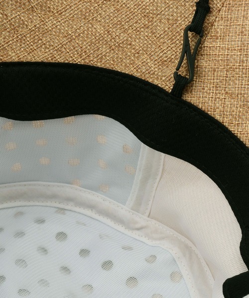ROPE' PICNIC（ロペピクニック）の「【コカゲル】UVカット/ナチュラルサファリハット（ハット・レディース・ブラック/ベージュ・FREE）」の10枚目の写真