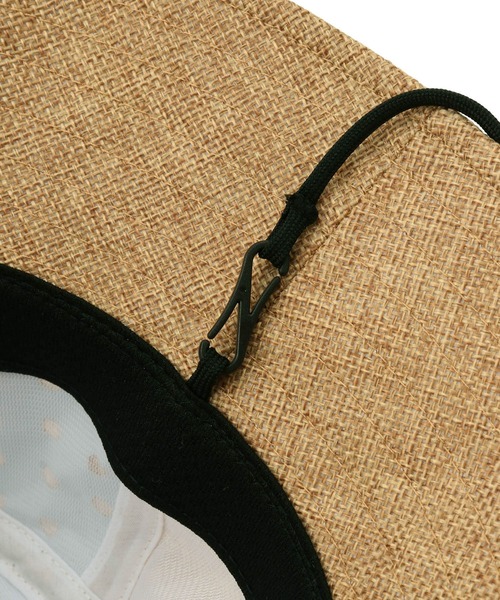 ROPE' PICNIC（ロペピクニック）の「【コカゲル】UVカット/ナチュラルサファリハット（ハット・レディース・ブラック/ベージュ・FREE）」の11枚目の写真