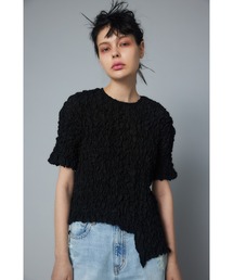Square shirring tops スクエアシャーリングトップス
