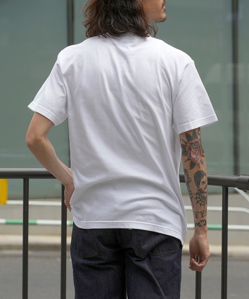 THRASHER(スラッシャー)の「LAST TUES S/S T-SHIRTS/スラッシャーユニセックスデザインストリートグスタイルシルエットプリント半袖カットソー(Tシャツ/カットソー・メンズ・ホワイト/ブラック×ホワイト・MEDIUM/LARGE/X-LARGE/XX-LARGE)」の14枚目の写真