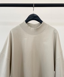 Didot.showroom（ディドット ショールーム）の「【DIDOT.】《 UNISEX 》フルオーバーボトルネックシルケットT（Tシャツ/カットソー）」