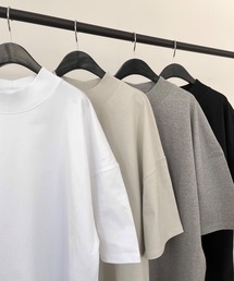 Didot.showroom（ディドット ショールーム）の「【DIDOT.】《 UNISEX 》フルオーバーボトルネックシルケットT（Tシャツ/カットソー）」