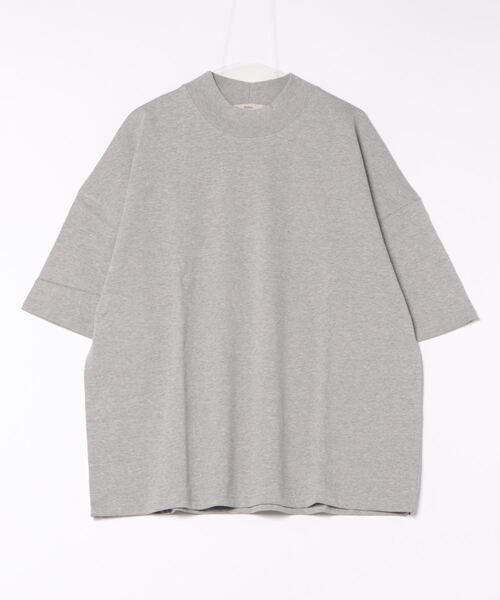 Didot.showroom(ディドット ショールーム)の「【DIDOT.】《 UNISEX 》フルオーバーボトルネックシルケットT(Tシャツ/カットソー・レディース・ブラック/グレー/ホワイト/ベージュ・FREE)」の14枚目の写真