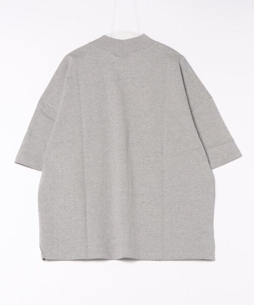 Didot.showroom(ディドット ショールーム)の「【DIDOT.】《 UNISEX 》フルオーバーボトルネックシルケットT(Tシャツ/カットソー・レディース・ブラック/グレー/ホワイト/ベージュ・FREE)」の15枚目の写真
