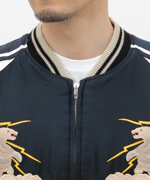 TAILOR TOYO(テーラートウヨウ)の「TAILOR TOYO / テーラー東洋 AGING MODEL TT15492(スカジャン・メンズ・ブラック・MEDIUM/LARGE/X-LARGE)」の9枚目の写真