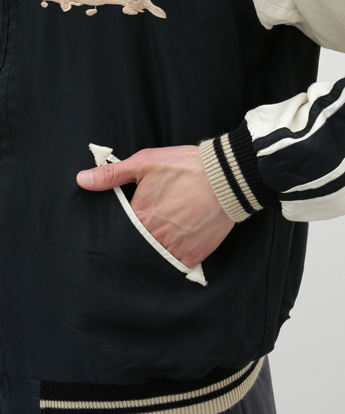 TAILOR TOYO(テーラートウヨウ)の「TAILOR TOYO / テーラー東洋 AGING MODEL TT15492(スカジャン・メンズ・ブラック・MEDIUM/LARGE/X-LARGE)」の14枚目の写真