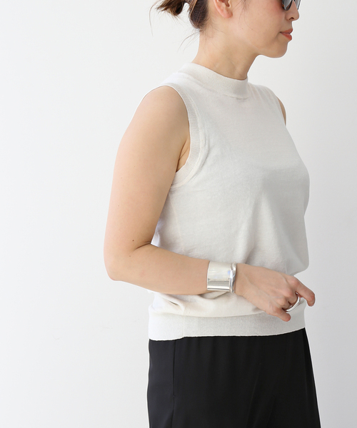 BRONZER RICH ノースリーブ（ニット/セーター）｜Deuxieme Classe