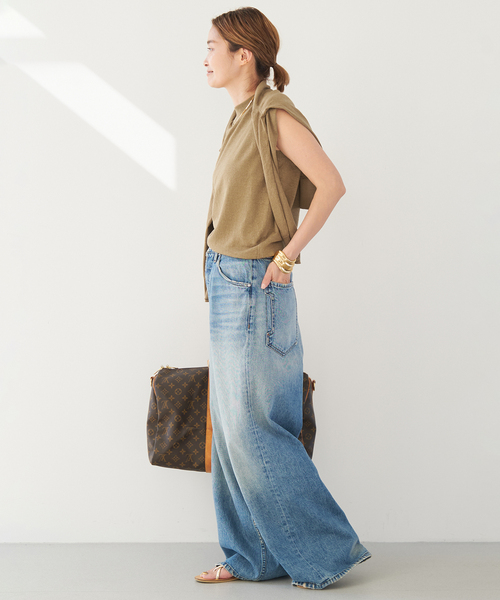 BRONZER RICH ノースリーブ（ニット/セーター）｜Deuxieme Classe