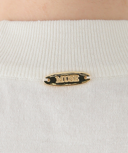 BRONZER RICH ノースリーブ（ニット/セーター）｜Deuxieme