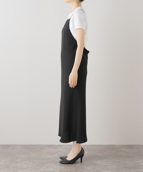 plage(プラージュ)の「apron ドレス(ワンピース・レディース・ブラック・36/38)」の9枚目の写真