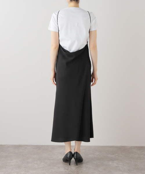 plage(プラージュ)の「apron ドレス(ワンピース・レディース・ブラック・36/38)」の10枚目の写真