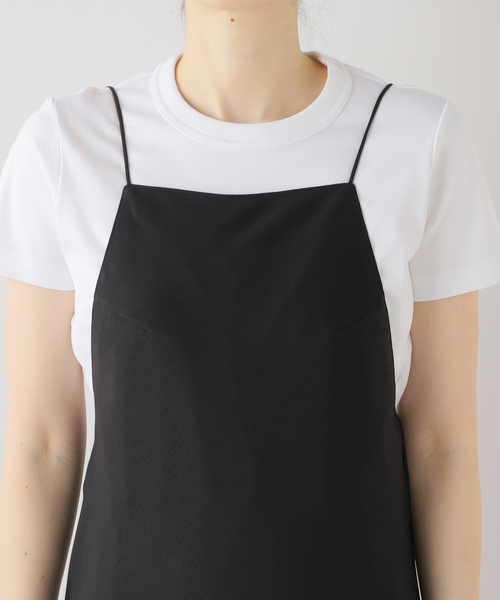 plage(プラージュ)の「apron ドレス(ワンピース・レディース・ブラック・36/38)」の11枚目の写真