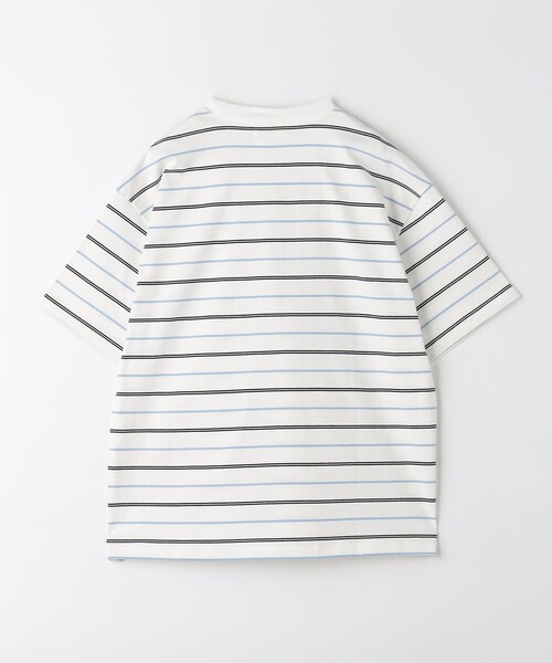 wonderland（ワンダーランド）の「＜wonderland＞ ボーダー Tシャツ（Tシャツ/カットソー・メンズ・ホワイト/ブラック・M/L）」の8枚目の写真