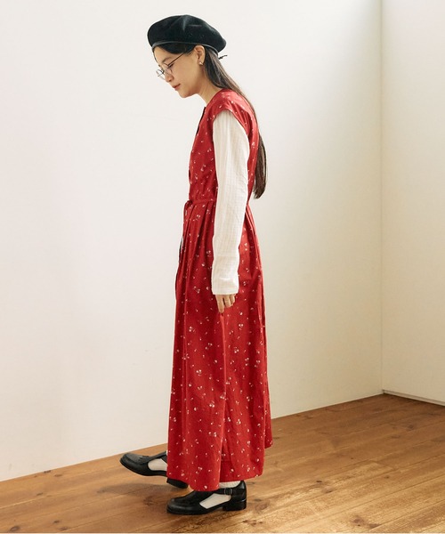 fig Ｌondon（フィグロンドン）の「●Nocturne dress（ワンピース・レディース・レッド/ブラック・FREE）」の17枚目の写真