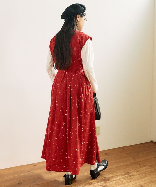 fig Ｌondon（フィグロンドン）の「●Nocturne dress（ワンピース・レディース・レッド/ブラック・FREE）」の18枚目の写真