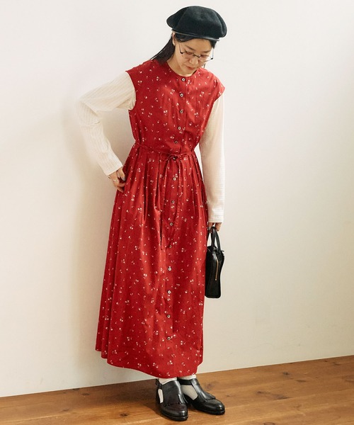 fig Ｌondon（フィグロンドン）の「●Nocturne dress（ワンピース・レディース・レッド/ブラック・FREE）」の21枚目の写真