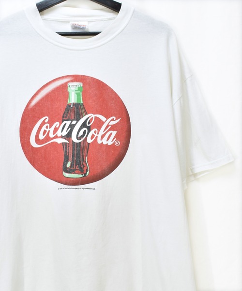 Coca Cola(コカコーラ)の「【ヴィンテージ古着】90's Coca-Cola / コカ・コーラ プリントTシャツ(Tシャツ/カットソー・メンズ・ホワイト・X-LARGE)」の1枚目の写真