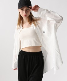 FOREVER 21 | 【2024SS】シアーカラーシャツ(シャツ/ブラウス)