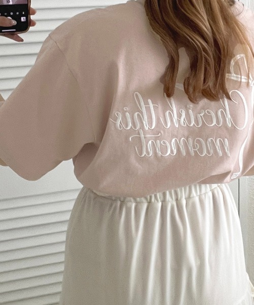 apres jour(アプレジュール)の「アソートTシャツ【ZOZOTOWN限定アイテム】(Tシャツ/カットソー・レディース・ブラック/オフホワイト/ピンク・X-LARGE/フリー)」の9枚目の写真
