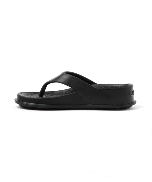 saloon（サルーン）の「【CARIGA】Flip Sandals/フリップサンダル（サンダル・レディース・ブラック/カーキ・LARGE/MEDIUM）」の3枚目の写真