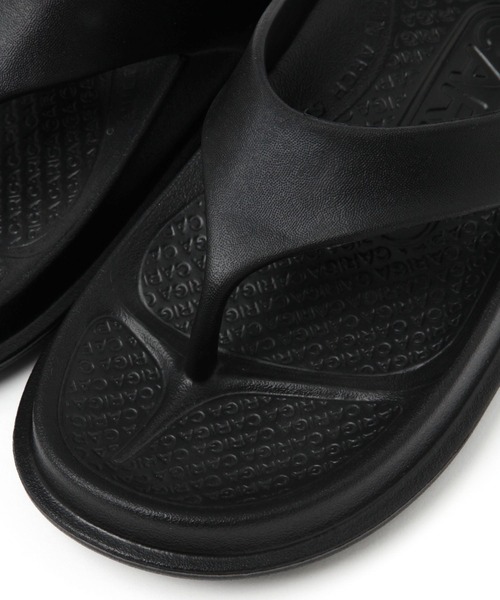 saloon（サルーン）の「【CARIGA】Flip Sandals/フリップサンダル（サンダル・レディース・ブラック/カーキ・LARGE/MEDIUM）」の7枚目の写真