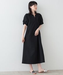 ◆タックスリーブサッカーワンピース