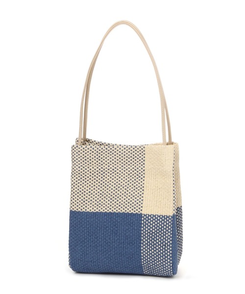 studio CLIP（スタディオクリップ）の「ペーパー肩掛けトート（トートバッグ・レディース・その他1/ナチュラル/ブルー/ブラック・FREE）」の4枚目の写真