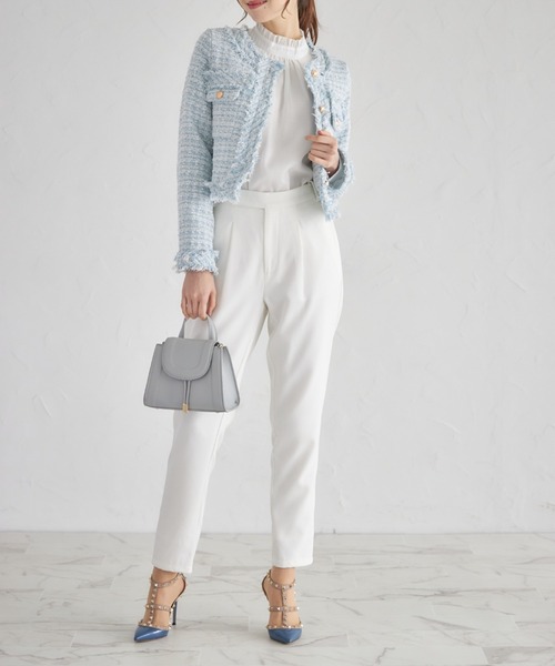 tocco closet（トッコ クローゼット）の「ゴールド釦フリンジ