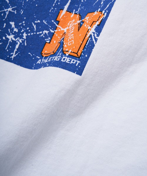 NO NEED(ノーニード)の「【NUTMEG/ナツメグ】N.Y.Cプリント 7.0oz ヘビーウェイトBIG Tシャツ(Tシャツ/カットソー・メンズ・ブラック/ホワイト/ネイビー・LL/L/M)」の8枚目の写真