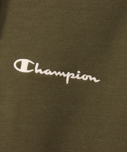 Champion(チャンピオン)の「【Champion/チャンピオン】レディース スポーツ テックウィーブ テリー ジップフーデッドスウェットシャツ(パーカー・レディース・ブラック系その他/オリーブ/ピンク系その他7・LARGE/MEDIUM)」の17枚目の写真