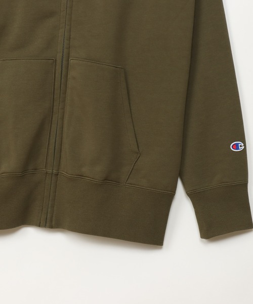Champion(チャンピオン)の「【Champion/チャンピオン】レディース スポーツ テックウィーブ テリー ジップフーデッドスウェットシャツ(パーカー・レディース・ブラック系その他/オリーブ/ピンク系その他7・LARGE/MEDIUM)」の20枚目の写真