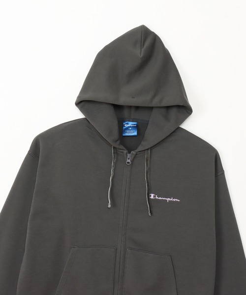 Champion(チャンピオン)の「【Champion/チャンピオン】レディース スポーツ テックウィーブ テリー ジップフーデッドスウェットシャツ(パーカー・レディース・ブラック系その他/オリーブ/ピンク系その他7・LARGE/MEDIUM)」の14枚目の写真