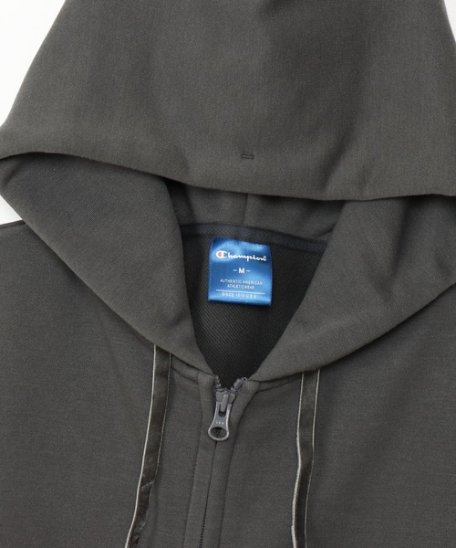Champion(チャンピオン)の「【Champion/チャンピオン】レディース スポーツ テックウィーブ テリー ジップフーデッドスウェットシャツ(パーカー・レディース・ブラック系その他/オリーブ/ピンク系その他7・LARGE/MEDIUM)」の15枚目の写真