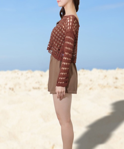 【新品タグ付き】BELLE&SUN CROCHET セットアップ　ニット 新品タグ付き】BELLE&SUN CROCHET セットアップ ニット - メルカリ