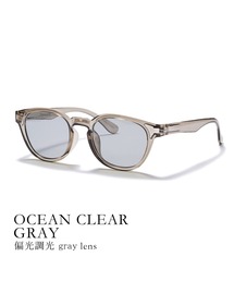Jugaad14（ジュガードフォーティーン）の「【Jugaad14】OCEAN CLEAR  grey（サングラス）」