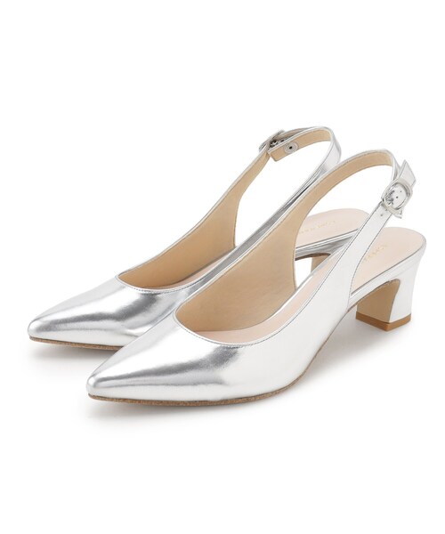 ESPERANZA（エスペランサ）の「バックストラップパンプス（パンプス・レディース・ブラック系2/その他1/ブラック系8・S/M/L/LL）」の4枚目の写真