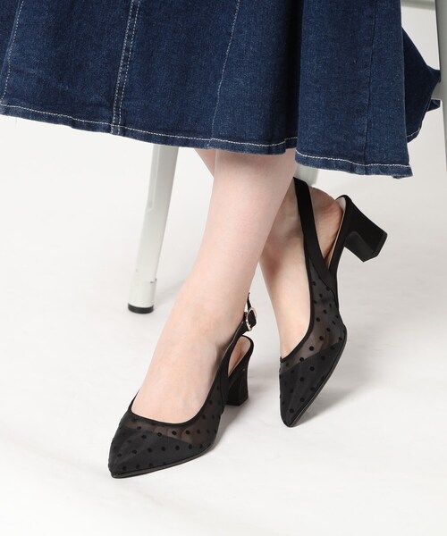 ルブタン バックストラップパンプス 美品
