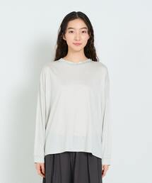 conges payes ADIEU TRISTESSE | リヨセル天竺ロンT(Tシャツ/カットソー)